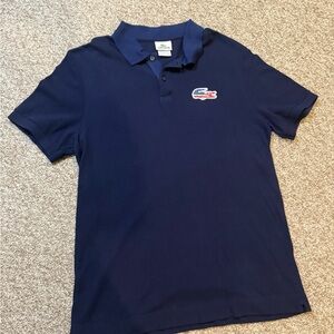 Lacoste Men's Dark Blue Polo Shirt